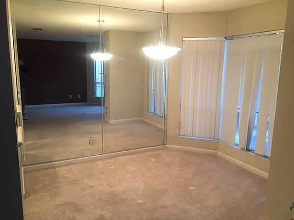 Dining area in the evening