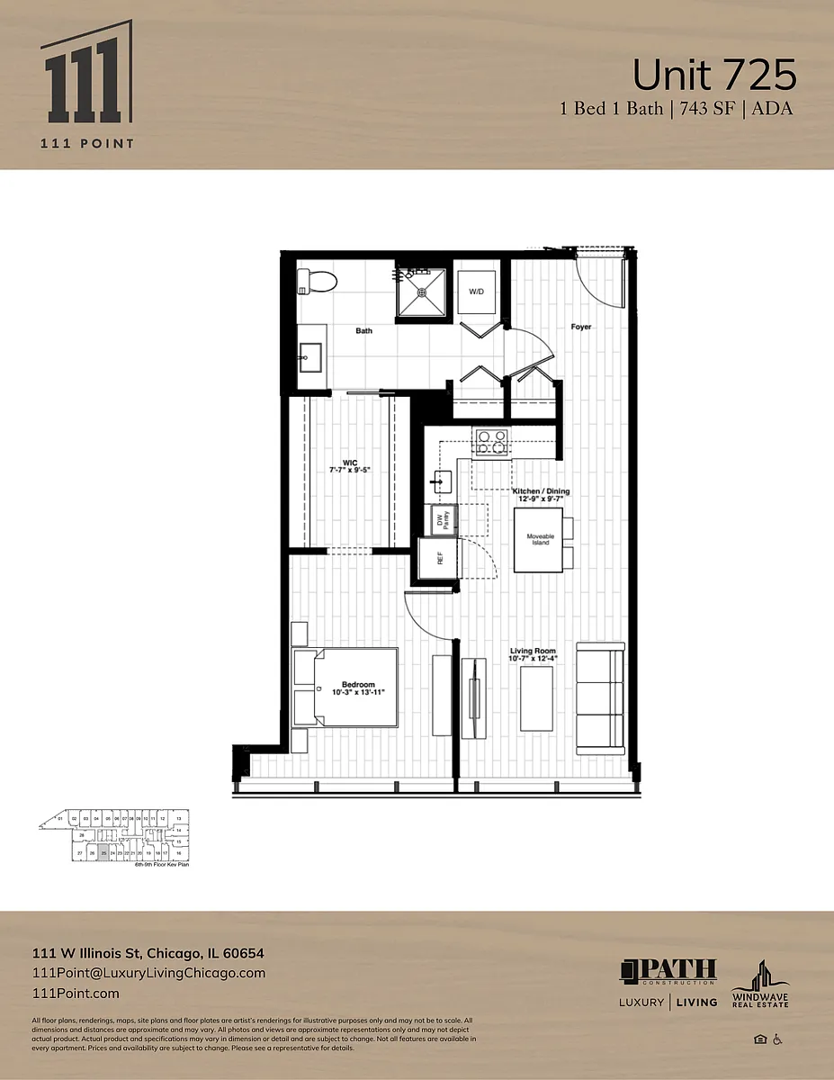 Floor plan 725
