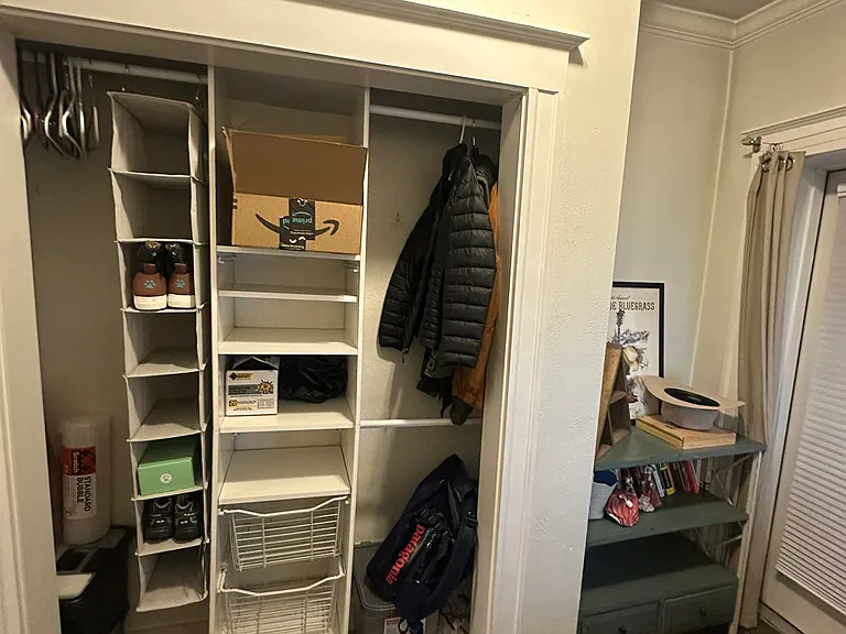 flex room closet space.