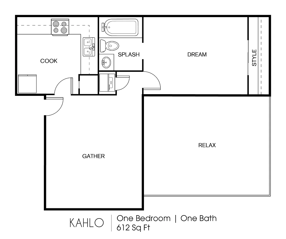 Floor plan Kahlo