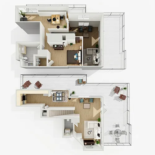 Floor plan S-PH S901