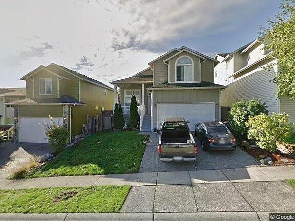 Front of the house with two garage