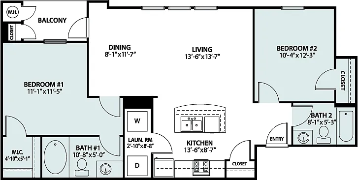 Floor plan Cipress II