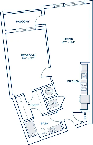 Floor plan A22
