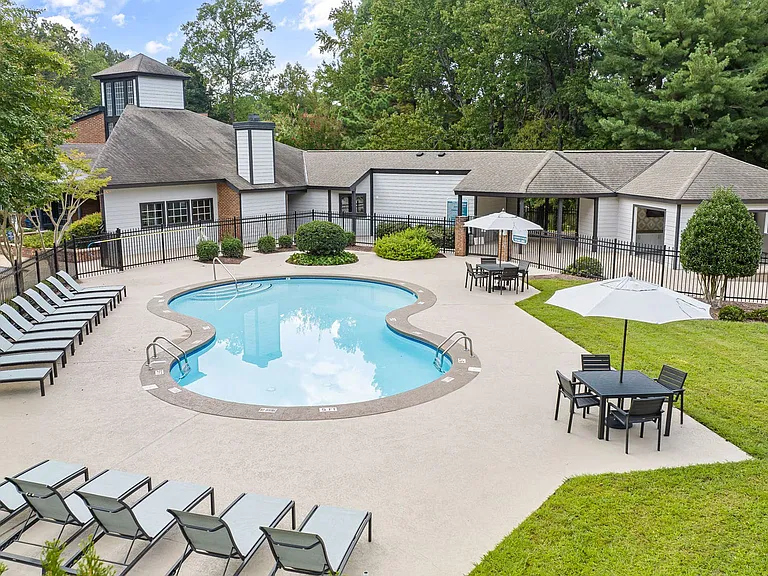 Two Sparkling Swimming Pools
