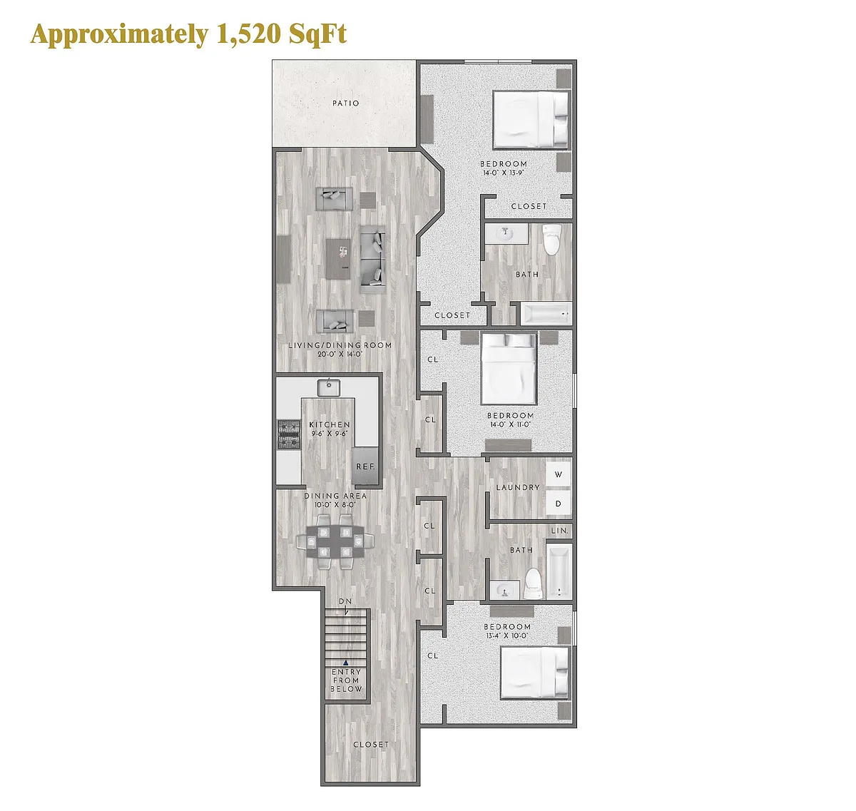 Floor plan C5