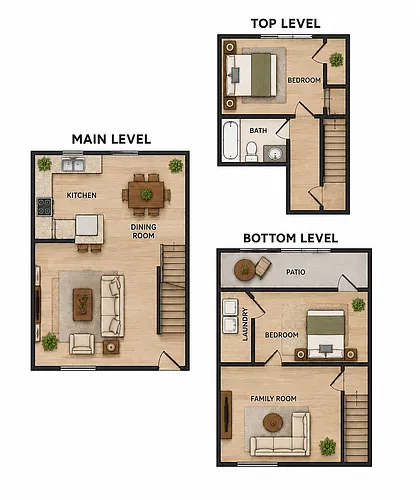 Floor plan 2X2