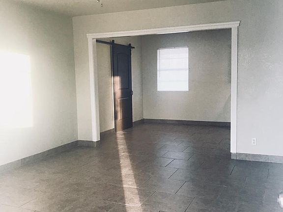 View of tiled living room