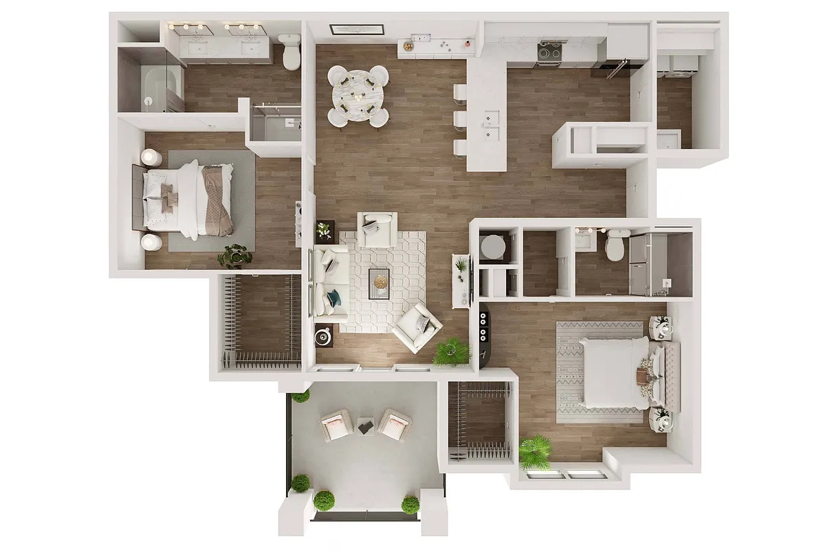 Floor plan B