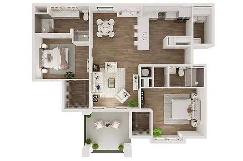 Floor plan B