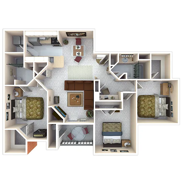 Floor plan Crestone