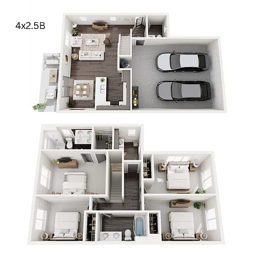 Floor plan 4 bedroom