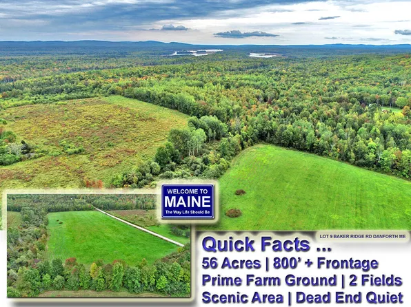 Lot 9 Baker Ridge Road, Danforth, ME 04424