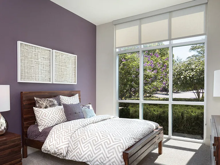 Storefront windows in select apartment homes