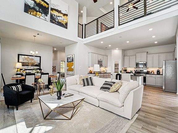 Tejas Village Model Home - Mansfield - Family Room