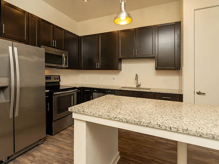 Kitchen with Stainless Steel Appliances