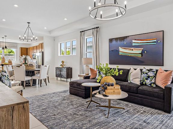 Bailey Model Home Great Room- Model shown is from sister community