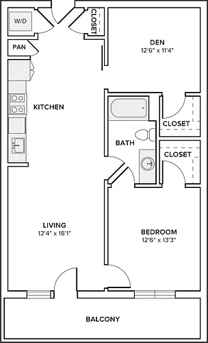 Floor plan A08D