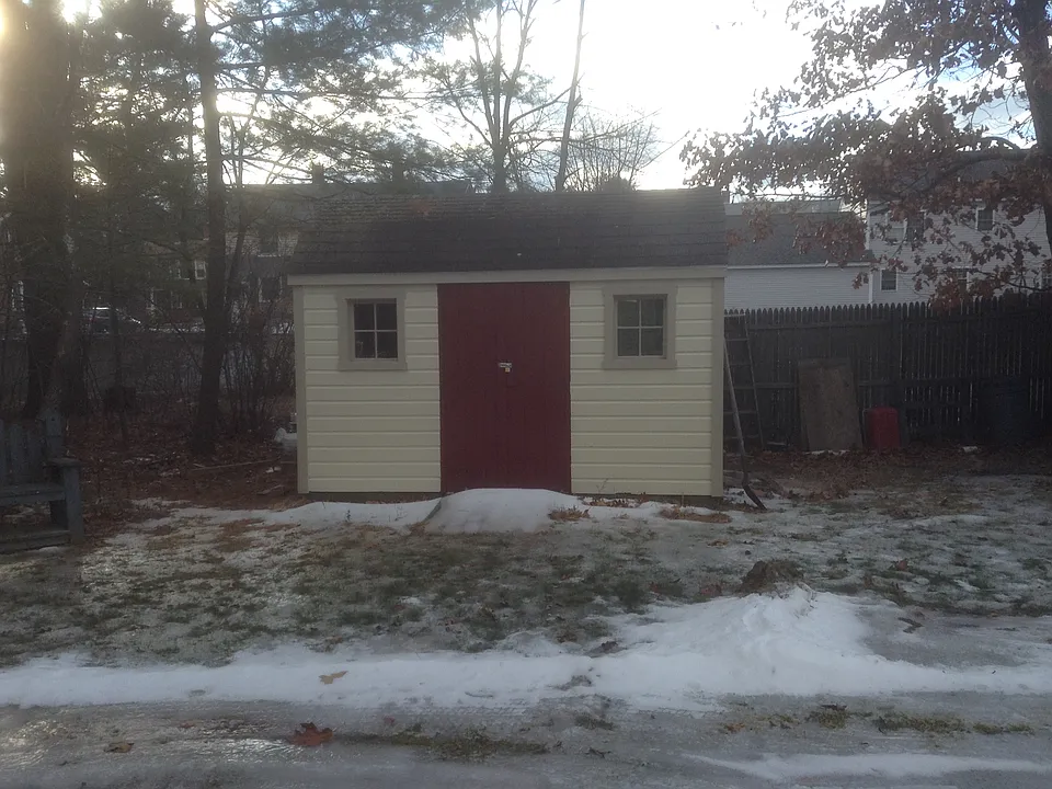 Rental side shed