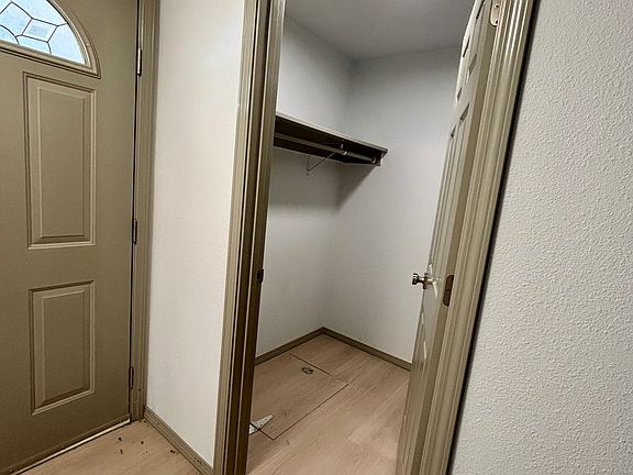 Large coat closet