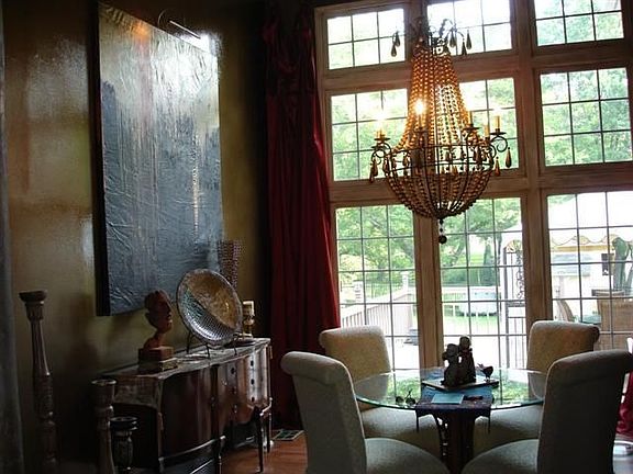 Formal Dining w/wall of windows