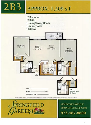 Floor plan 2B3