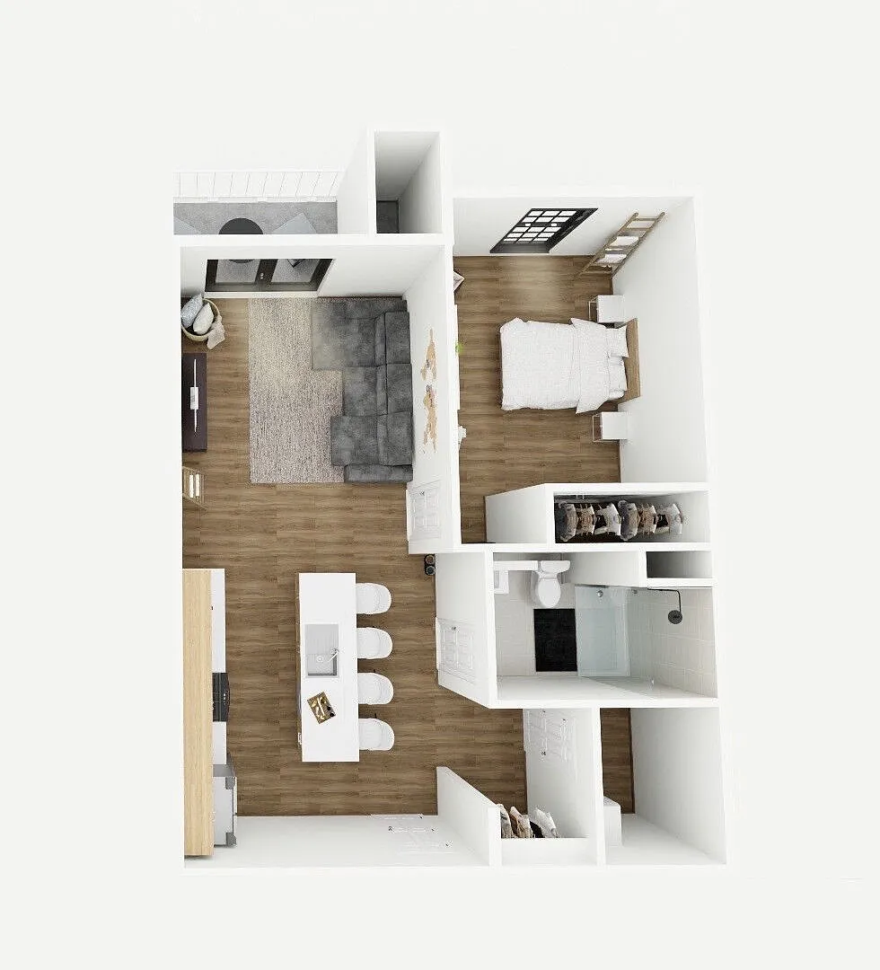 Floor plan Brooks