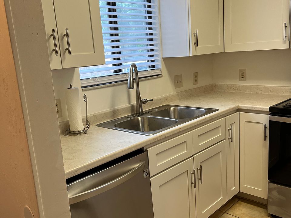 New kitchen cabinets and appliances.