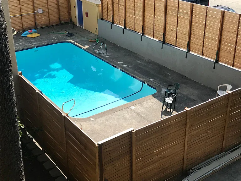 Pool for residents open Memorial Day through September