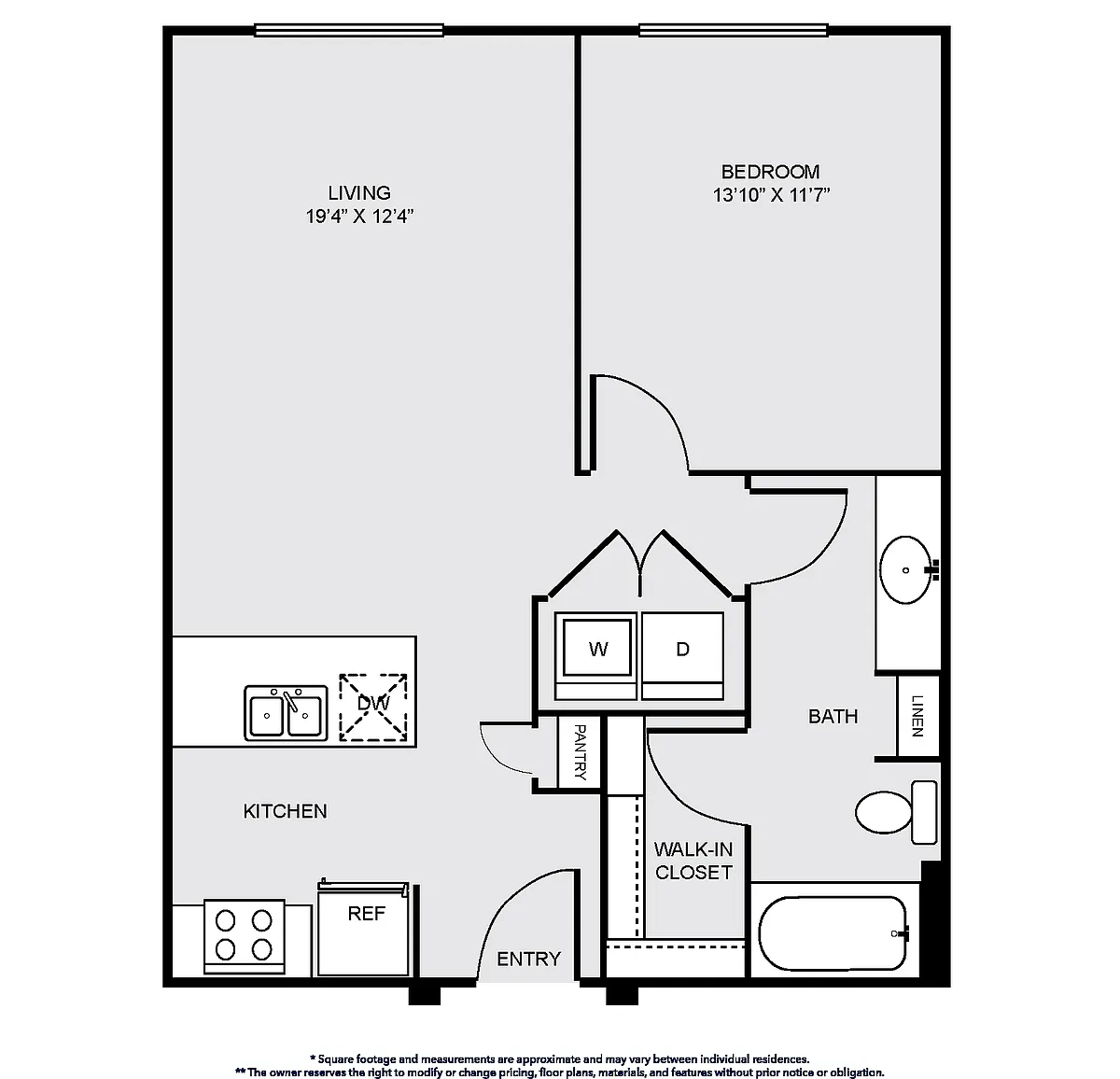 Floor plan A1C
