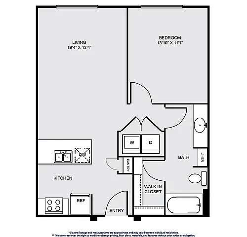 Floor plan A1C