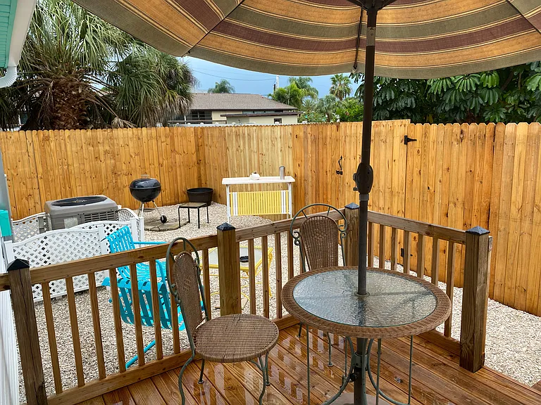 Deck Off Dining Room