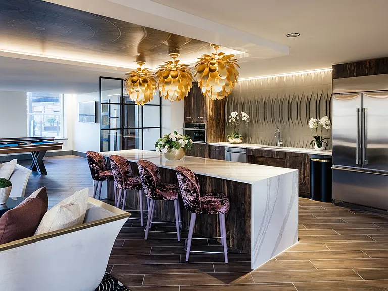 Clubhouse at The First Residences with a Kitchen