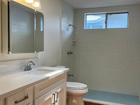 Skylight in bathroom