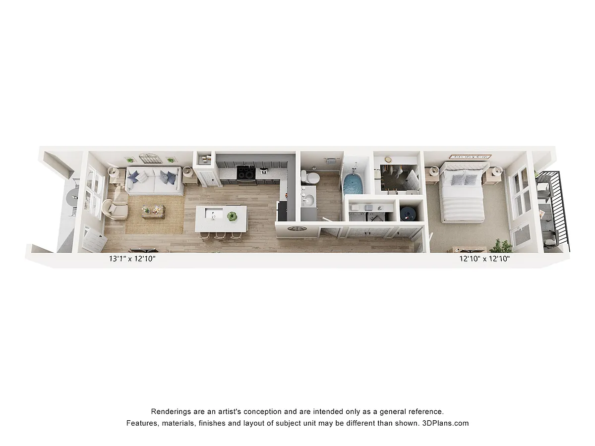 Floor plan Iron