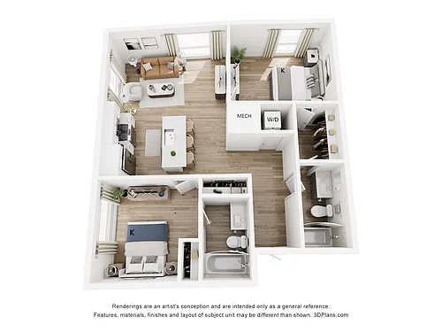 Floor plan 2CB