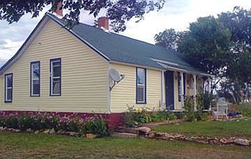 House has 2 chimneys for wood stoves..