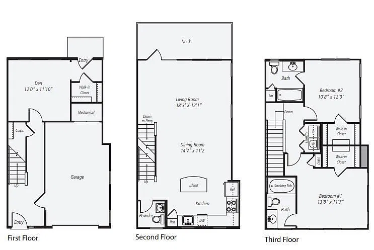 Floor plan 2x2R