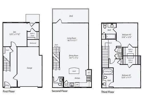 Floor plan 2x2R