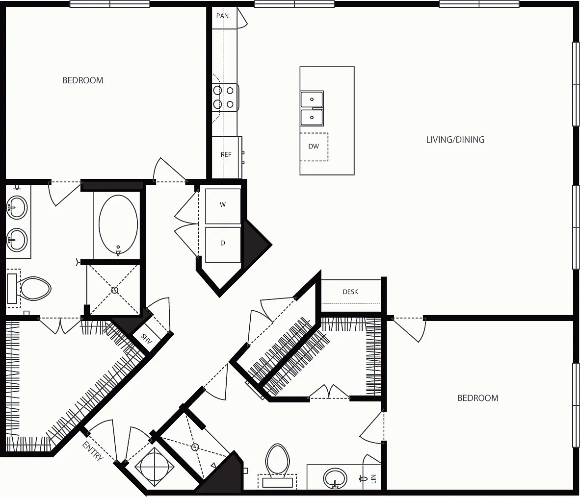 Floor plan T
