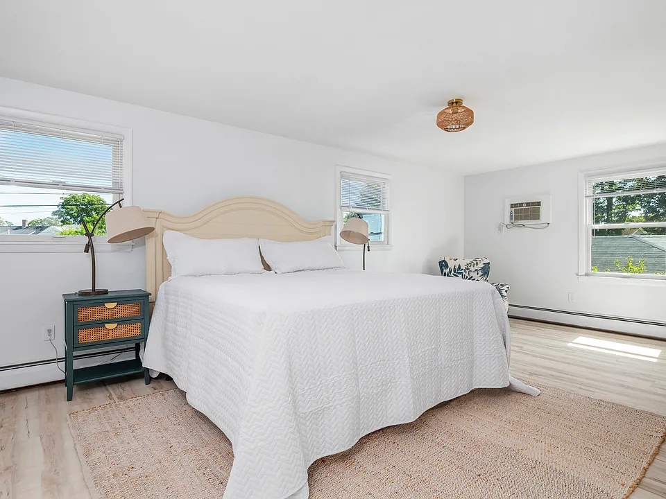 Large Master Bedroom with ensuite bath and two large closets