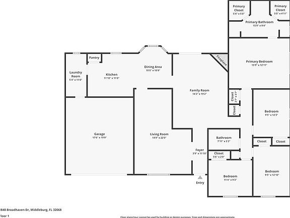 2nd image of 1848 Broadhaven Dr