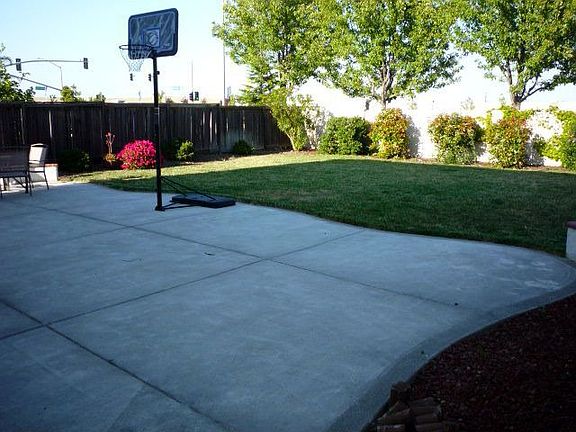 Huge patio, lots of lawn