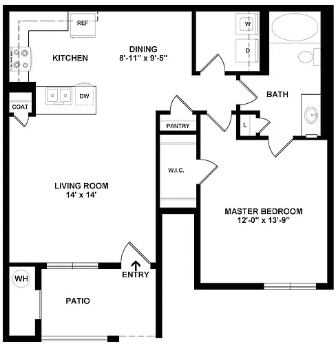 Floor plan A2