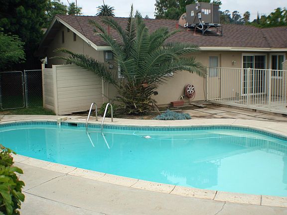 Pool & Back yard to left