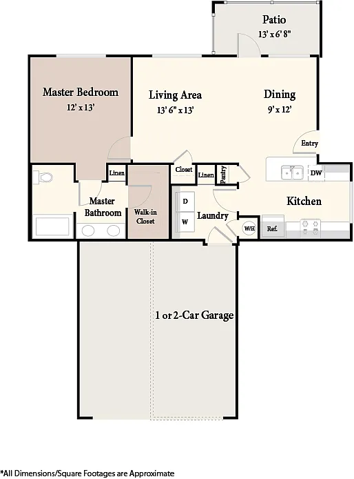 Floor plan The Flats Plan 5