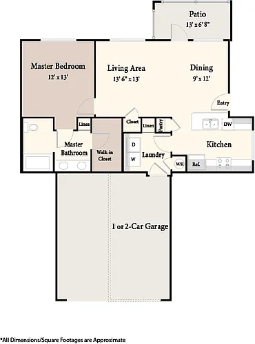 Floor plan The Flats Plan 5