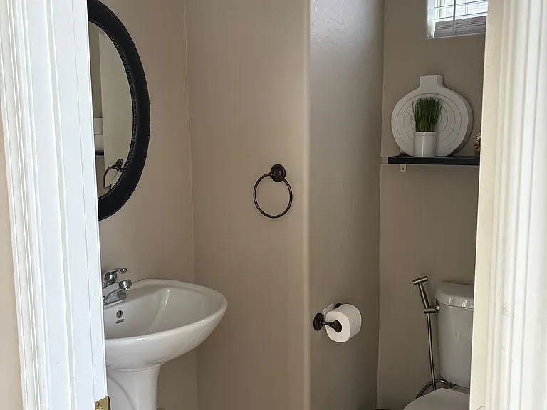 powder room first floor