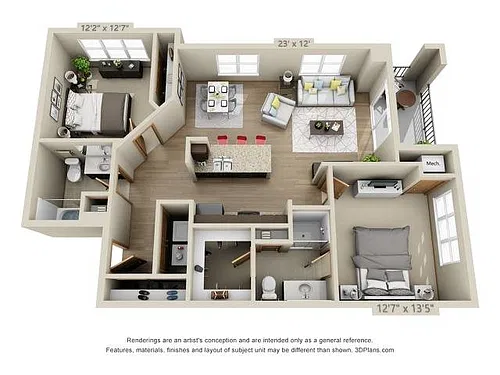 Floor plan Lilac