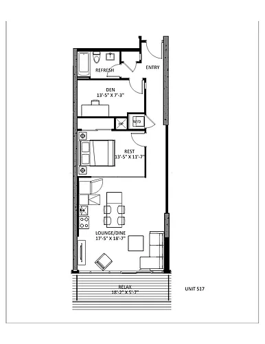 Floor plan The Campbell
